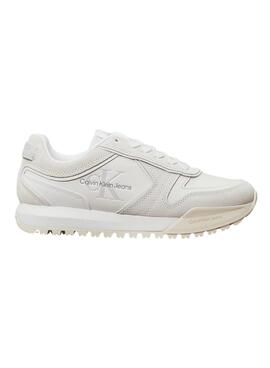 Zapatillas Calvin Klein Jeans Toothy blanco para mujer