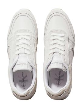 Zapatillas Calvin Klein Jeans Toothy blanco para mujer