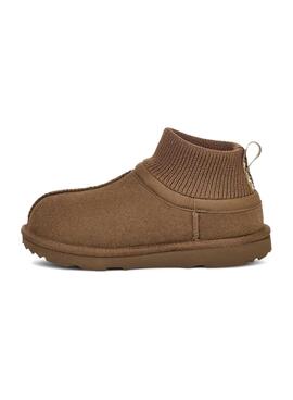 Botas UGG Ultra Stretch marrón para niña y niño