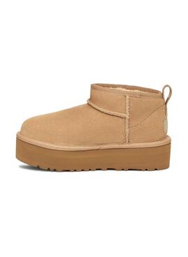 Botas UGG Ultra Mini Platform beige niño y niña