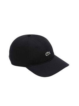 Gorra Lacoste cocodrilo para hombre y mujer negro 