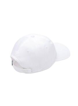 Gorra Lacoste básica blanca para hombre