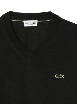 Jersey Lacoste Pico verde para hombre