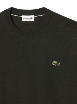 Jersey Lacoste básico verde para hombre