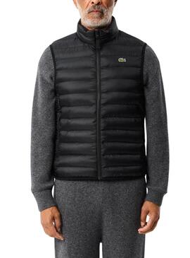 Chaleco Lacoste básico negro para hombre