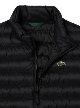 Chaleco Lacoste básico negro para hombre