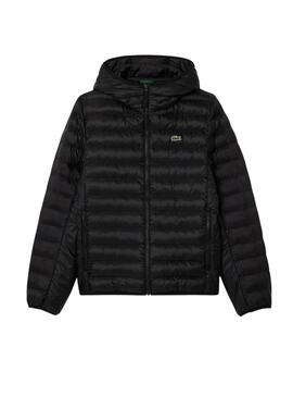 Cazadora Lacoste acolchada negro para hombre