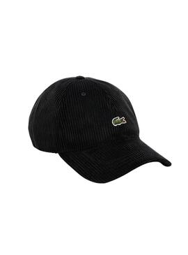 Gorra Lacoste pana negro para hombre y mujer