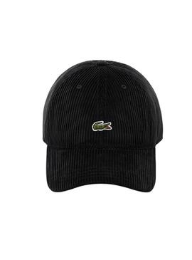 Gorra Lacoste pana negro para hombre y mujer