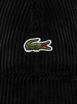 Gorra Lacoste pana negro para hombre y mujer