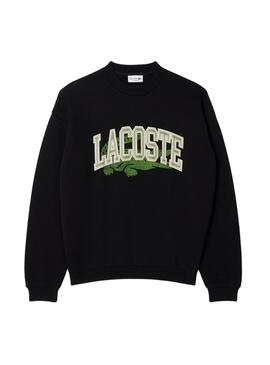 Sudadera Lacoste College negro para hombre