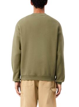 Sudadera Lacoste LCST verde para hombre