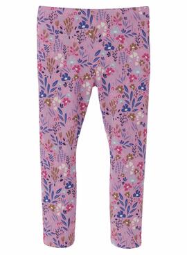 Leggings Name It Nirianne Blooming rosa niña