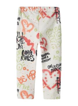 Leggings Name It Noelle HeartFelt Graffiti niña