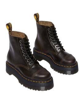 Botas Dr Martens Sinclair marrón para mujer