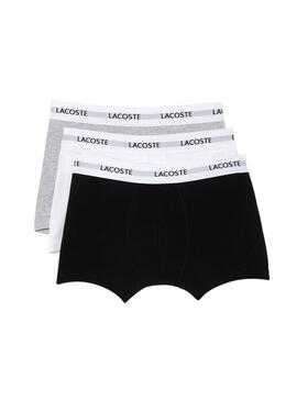 Pack calzoncillos Lacoste Boxer colores neutros para hombre