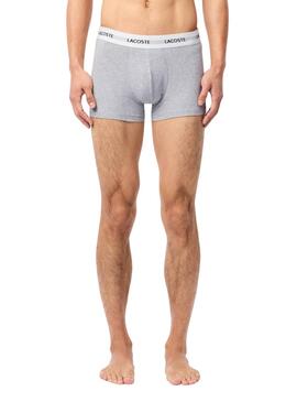 Pack calzoncillos Lacoste Boxer colores neutros para hombre