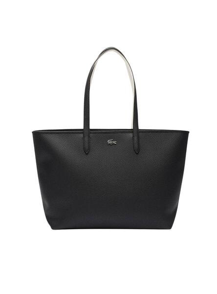 Bolso lacoste negro sale