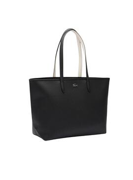 Bolso Lacoste Anna negro para mujer