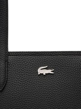 Bolso Lacoste Anna negro para mujer