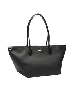 Bolso Lacoste Athena negro para mujer