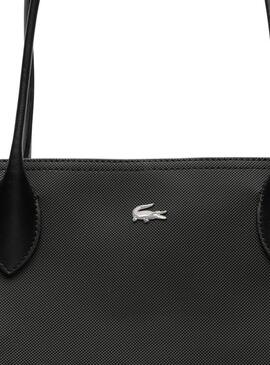 Bolso Lacoste Athena negro para mujer