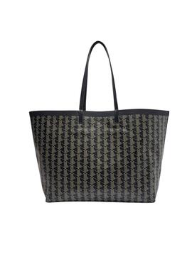 Bolso shopper Lacoste Zely negro para mujer