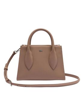 Bolso Lacoste Handle daily camel para mujer