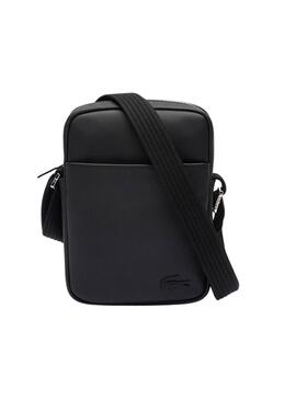 Bolso Lacoste Vertical Camera negro para hombre