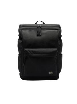 Mochila Lacoste Neocroc negro para hombre