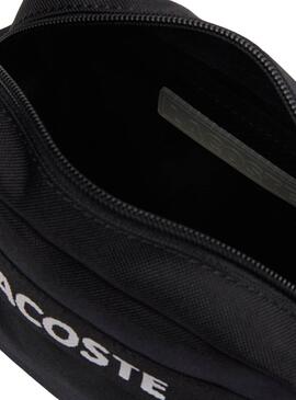 Bolso camera Lacoste Logo negro para hombre