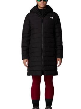 Parka The North Face Aconcagua acolchada negro para mujer