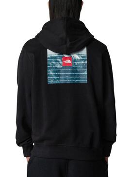 Sudadera The North Face con capucha Expedition negro para hombre