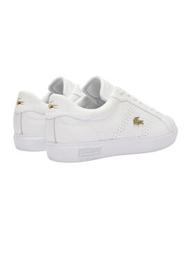 Zapatillas Lacoste Powercourt blanco para mujer