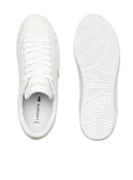 Zapatillas Lacoste Powercourt blanco para mujer