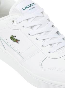 Zapatillas Lacoste T Clip blanco para mujer