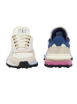 Zapatillas Lacoste Elite crema para mujer