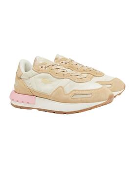 Zapatillas Lacoste Partner beige para mujer