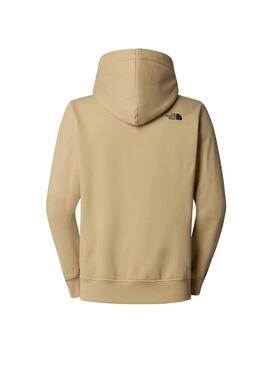 Sudadera The North Face Drew Peak beige para hombre