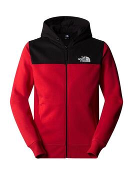 Chaqueta The North Face Icon rojo y negro para hombre