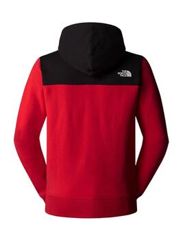 Chaqueta The North Face Icon rojo y negro para hombre