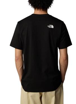 Camiseta The North Face Fine negro para hombre