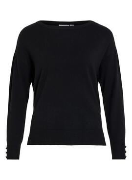 Jersey Vila Vicomfy negro para mujer