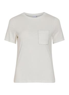 Camiseta Vila Vimase blanco para mujer