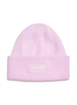 Gorro Pieces Nolla rosa para mujer