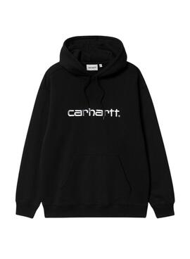 Sudadera Carhartt Hooded logo negro para mujer