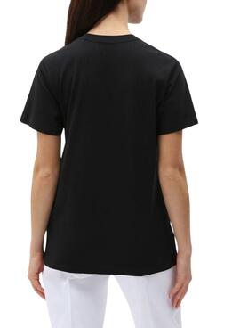 Camiseta Dickies Mapleton negro para mujer