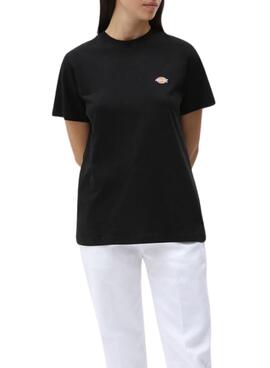 Camiseta Dickies Mapleton negro para mujer