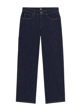 Pantalón vaquero Dickies Herndon denim oscuro para mujer