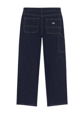 Pantalón vaquero Dickies Herndon denim oscuro para mujer